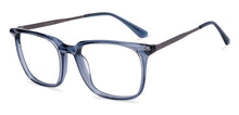 Load image into Gallery viewer, Blue Square Full Rim Unisex Eyeglasses by Vincent Chase-224431