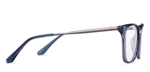 Blue Square Full Rim Unisex Eyeglasses by Vincent Chase-224431
