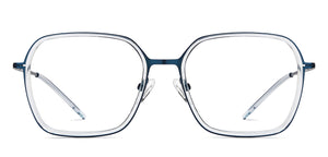 Blue Rectangle Full Rim Unisex Eyeglasses by Lenskart Air-213369
