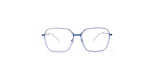 Load image into Gallery viewer, Blue Rectangle Full Rim Unisex Eyeglasses by Lenskart Air-213369