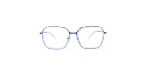 Blue Rectangle Full Rim Unisex Eyeglasses by Lenskart Air-213369