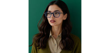 Load image into Gallery viewer, Blue Square Full Rim Unisex Eyeglasses by Lenskart-232708