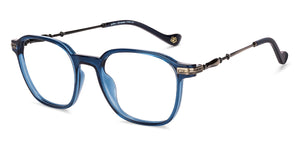 Blue Square Full Rim Unisex Eyeglasses by Lenskart-232708