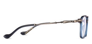 Blue Square Full Rim Unisex Eyeglasses by Lenskart-232708