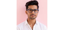 Load image into Gallery viewer, Blue Square Full Rim Unisex Eyeglasses by Vincent Chase-229438