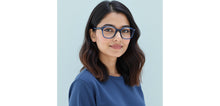 Load image into Gallery viewer, Blue Square Full Rim Unisex Eyeglasses by Vincent Chase-229438