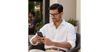 Load image into Gallery viewer, Blue Square Full Rim Unisex Eyeglasses by Vincent Chase-229438