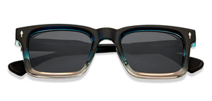Blue Wayfarer Full Rim Unisex Sunglasses by Vincent Chase Polarized-215967
