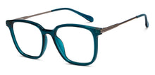 Load image into Gallery viewer, Blue Square Full Rim Unisex Eyeglasses by Lenskart Air-206038