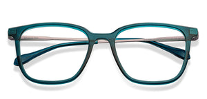 Blue Square Full Rim Unisex Eyeglasses by Lenskart Air-206038