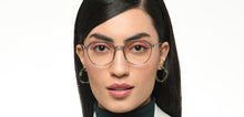 Load image into Gallery viewer, Blue Round Full Rim Unisex Eyeglasses by Lenskart Air-215415