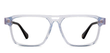 Load image into Gallery viewer, Transparent Rectangle Full Rim Unisex Eyeglasses by John Jacobs-215746