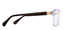 Load image into Gallery viewer, Transparent Rectangle Full Rim Unisex Eyeglasses by John Jacobs-215746