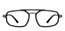 Load image into Gallery viewer, Black Geometric Full Rim Unisex Eyeglasses by Lenskart STUDIO-222274