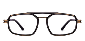 Black Geometric Full Rim Unisex Eyeglasses by Lenskart STUDIO-222274