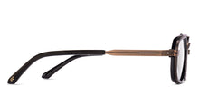 Load image into Gallery viewer, Black Geometric Full Rim Unisex Eyeglasses by Lenskart STUDIO-222274
