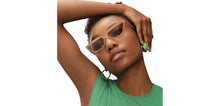 Load image into Gallery viewer, Brown Cat Eye Full Rim Unisex Sunglasses by John Jacobs-213151