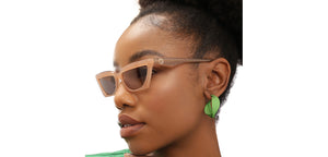 Brown Cat Eye Full Rim Unisex Sunglasses by John Jacobs-213151