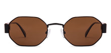 Load image into Gallery viewer, Black Hexagonal Full Rim Unisex Sunglasses by Lenskart-232004
