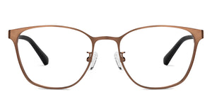 Brown Square Full Rim Unisex Eyeglasses by Lenskart Air-205273