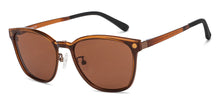 Load image into Gallery viewer, Brown Square Full Rim Unisex Eyeglasses by Lenskart Air-205273