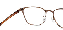Load image into Gallery viewer, Brown Square Full Rim Unisex Eyeglasses by Lenskart Air-205273