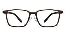 Load image into Gallery viewer, Brown Square Full Rim Unisex Eyeglasses by Lenskart Air-152147