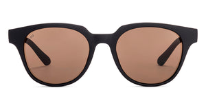 Black Square Full Rim Kids Sunglasses by Hooper Online-218121