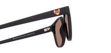 Load image into Gallery viewer, Black Square Full Rim Kids Sunglasses by Hooper Online-218121