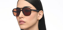 Load image into Gallery viewer, Black Wayfarer Full Rim Unisex Sunglasses by Vincent Chase Polarized-215985