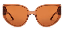 Load image into Gallery viewer, Brown Cat Eye Full Rim Women Sunglasses by John Jacobs-216816