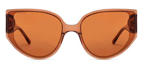 Brown Cat Eye Full Rim Women Sunglasses by John Jacobs-216816