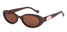 Load image into Gallery viewer, Brown Round Full Rim Women Sunglasses by Lenskart-224476