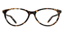 Load image into Gallery viewer, Brown Demi Cat Eye Full Rim Women Eyeglasses by Vincent Chase-210294