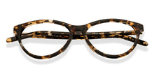 Load image into Gallery viewer, Brown Demi Cat Eye Full Rim Women Eyeglasses by Vincent Chase-210294