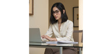 Load image into Gallery viewer, Brown Square Full Rim Unisex Eyeglasses by Vincent Chase Online-220562
