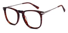 Load image into Gallery viewer, Brown Square Full Rim Unisex Eyeglasses by Vincent Chase Online-220562