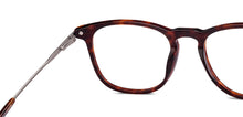 Load image into Gallery viewer, Brown Square Full Rim Unisex Eyeglasses by Vincent Chase Online-220562