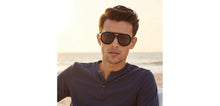 Load image into Gallery viewer, Brown Aviator Full Rim Unisex Sunglasses by John Jacobs-236883
