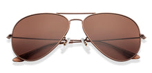 Load image into Gallery viewer, Brown Aviator Full Rim Unisex Sunglasses by Vincent Chase Polarized-211474