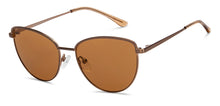Load image into Gallery viewer, Brown Cat Eye Full Rim Women Sunglasses by Vincent Chase Polarized-212599