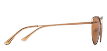 Load image into Gallery viewer, Brown Cat Eye Full Rim Women Sunglasses by Vincent Chase Polarized-212599