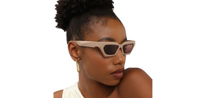 Brown Cat Eye Full Rim Unisex Sunglasses by John Jacobs Online-212558