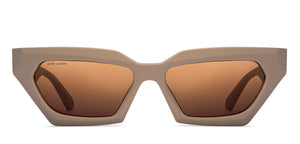 Brown Cat Eye Full Rim Unisex Sunglasses by John Jacobs Online-212558