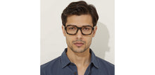 Load image into Gallery viewer, Brown Square Full Rim Unisex Eyeglasses by John Jacobs-236870