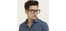 Load image into Gallery viewer, Brown Square Full Rim Unisex Eyeglasses by John Jacobs-236870