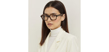 Load image into Gallery viewer, Brown Square Full Rim Unisex Eyeglasses by John Jacobs-236870