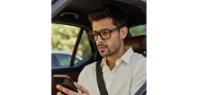 Load image into Gallery viewer, Brown Square Full Rim Unisex Eyeglasses by John Jacobs-236870