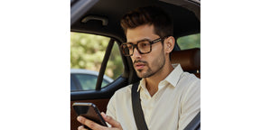 Brown Square Full Rim Unisex Eyeglasses by John Jacobs-236870