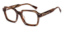 Load image into Gallery viewer, Brown Square Full Rim Unisex Eyeglasses by John Jacobs-236870